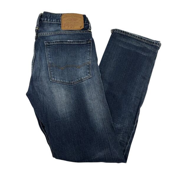 AMERICAN EAGLE Men’s 30x30 Vintage Collection Distressed Medium Wash Slim Jeans - Picture 1 of 8